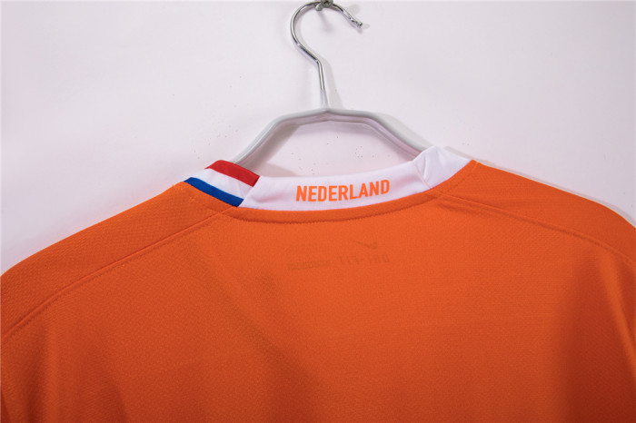 Netherlands Home Retro Jersey 2008