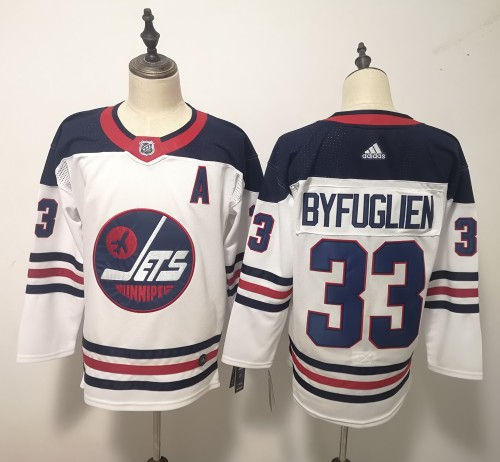 Winnipeg Jets Alternate Jersey White 21/22 NO.33 BYFUGLIEN