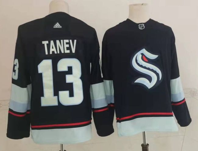 Seattle Kraken Away Player Jersey Navy NO.13 TANEV