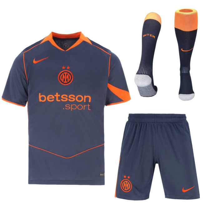 Inter Milan Third Kids Suit  & Socks 25/26