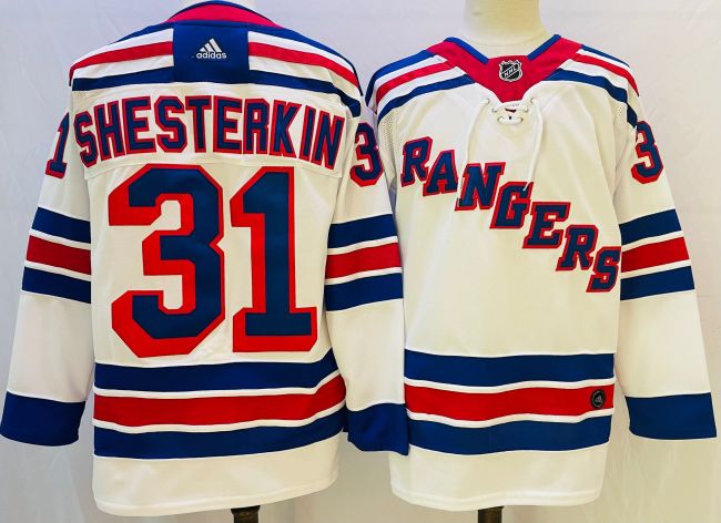 New York Rangers Home Jersey White 22/23 NO.31 SHESTERKIN