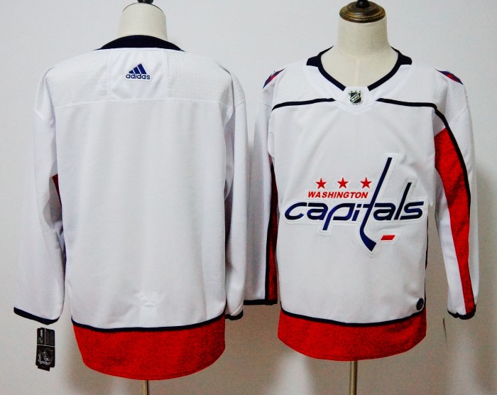 Washington Capitals Home Player White NO Number