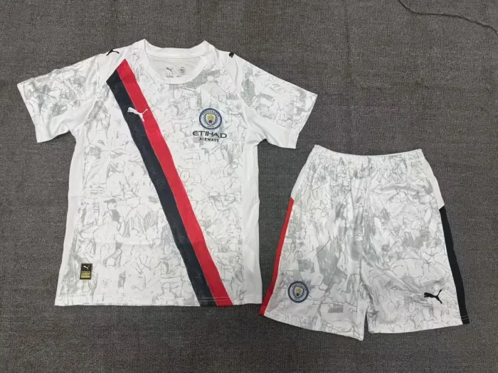 Manchester City KidSuper Away Kids Suit 25/26