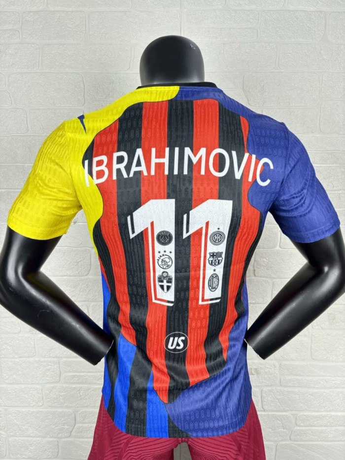 AC Milan Ibrahimović Man Player Jersey 25/26
