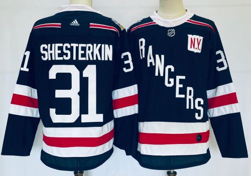 New York Rangers 2018 NHL Winter Classic Jersey Black NO.31 SHESTERKIN