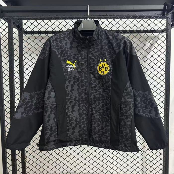 Borussia Dortmund Double-Sided Training Windbreaker 2025