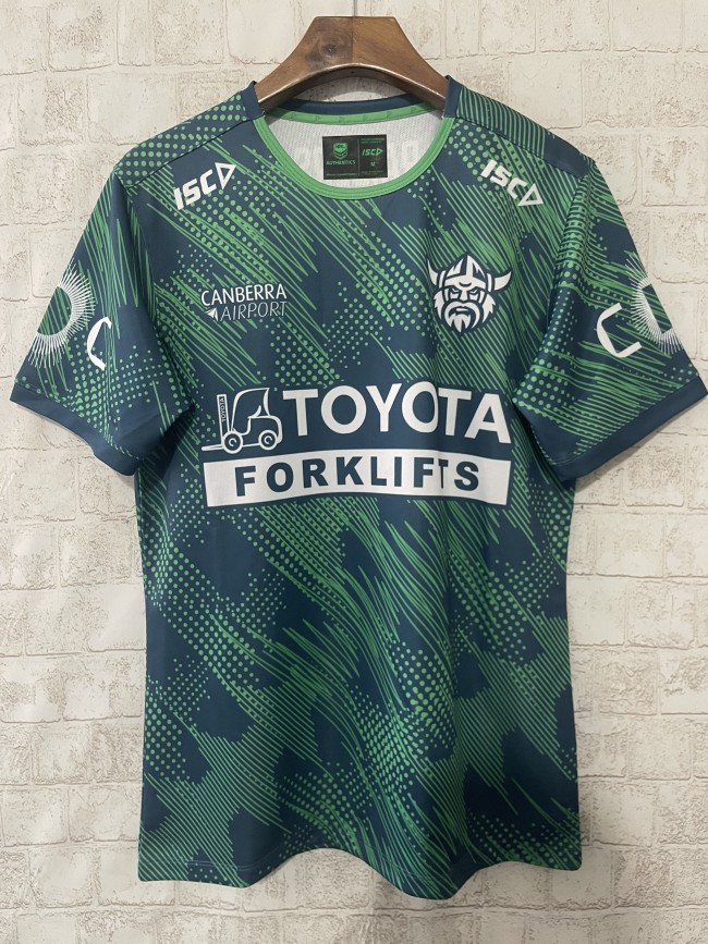 2025 Canberra Raiders Training Rugby Jersey