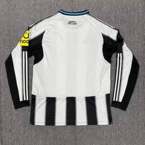 Newcastle United Man Home Long Sleeve Jersey 25/26