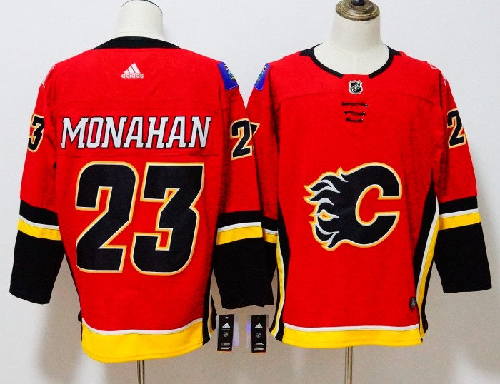 Calgary Flames Breakaway Home Jersey Red 20/21 No.23 MONAHAN