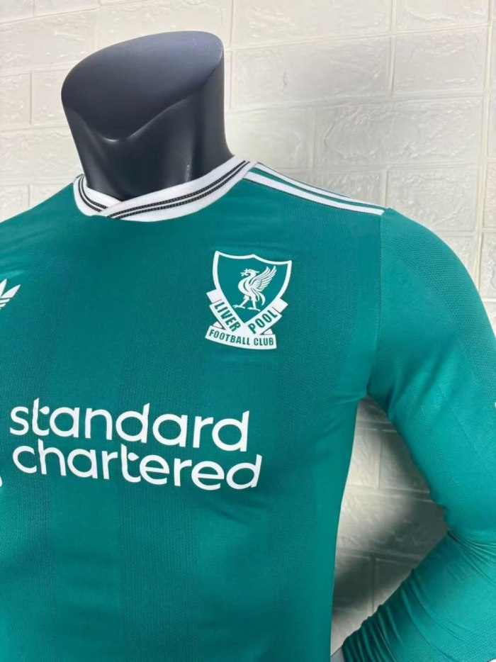 Liverpool Third Player Long Sleeve Jersey 25/26