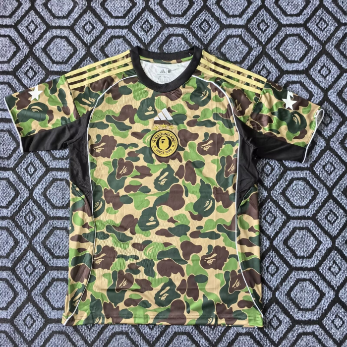 25/26 Football Jersey x BAPE - Green ABC Camo