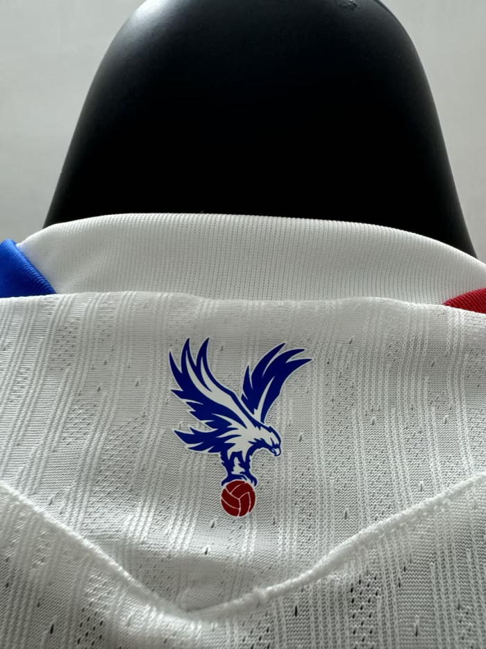 Crystal Palace Eagle White Man Player Jersey 25/26