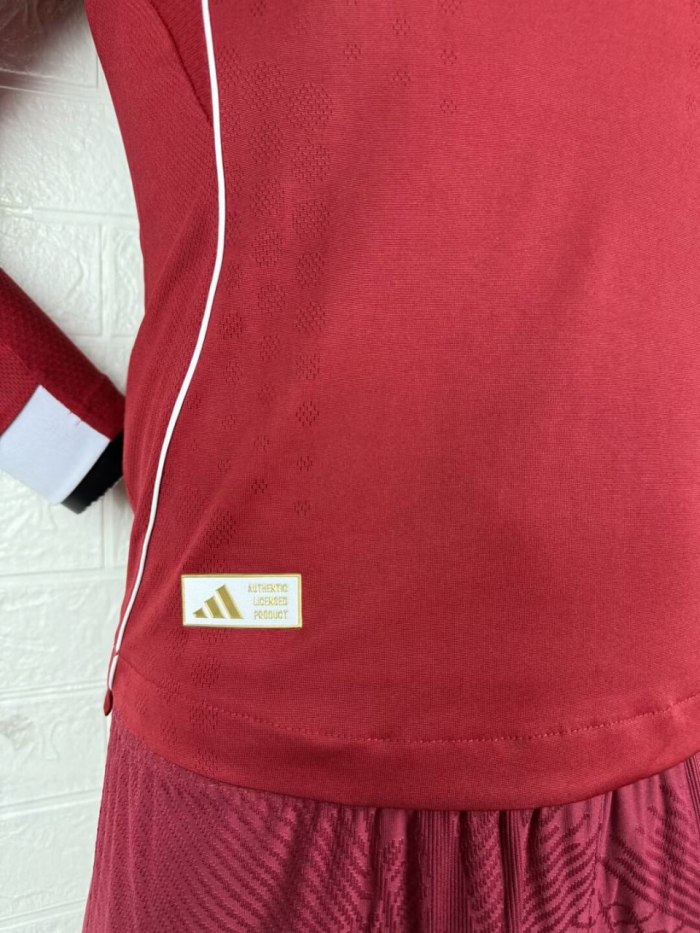 Liverpool Home Player Version Long Sleeve Jersey 25/26