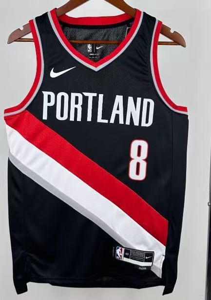 C.J. McCollum Portland Trail Blazers Swingman Jersey Black