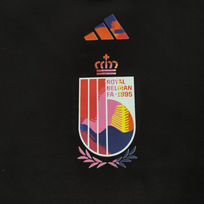 Belgium Football Fleece Lined Hoodie （Multiple colors）