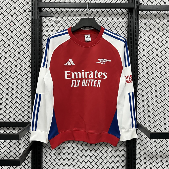 Arsenal Hoodless Sweatshirt Training  Jersey 25/26