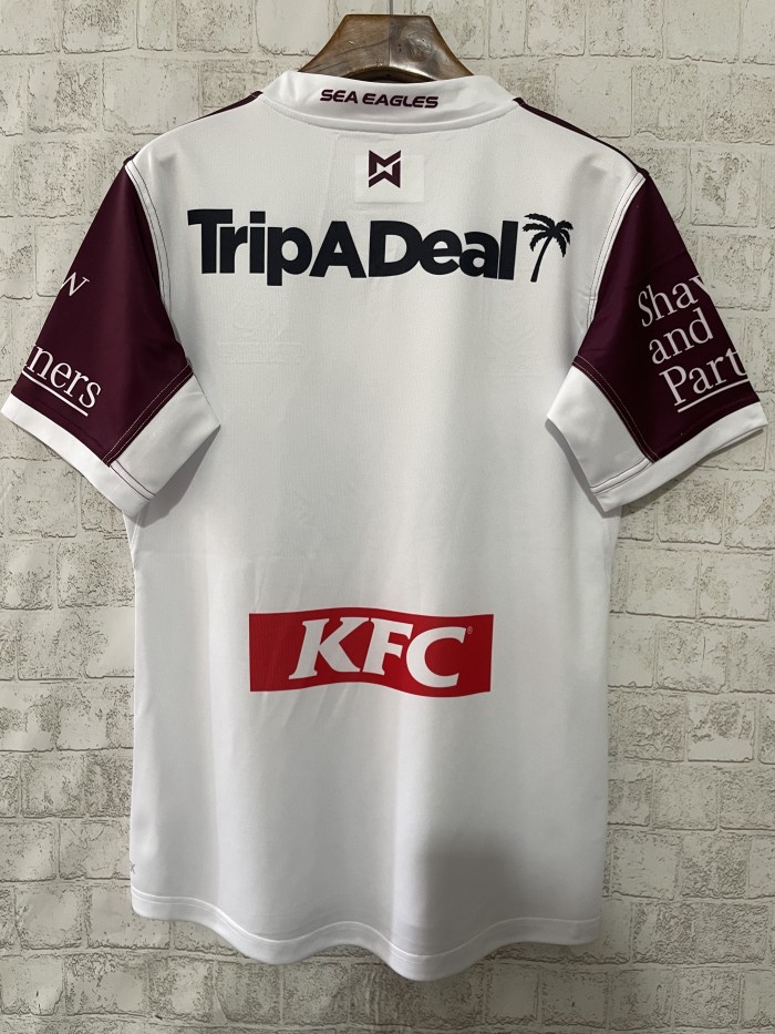 2025 Manly Warringah Sea Eagles Away Rugby Jersey