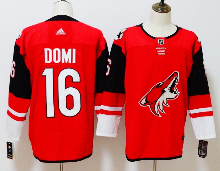 Arizona Coyotes Home Jersey Red NO.16 DOMI