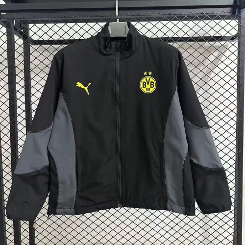 Borussia Dortmund Double-Sided Training Windbreaker 2025