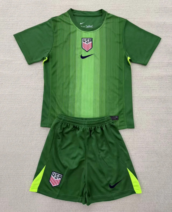 United States USWNT 2025 Goalkeeper Kids Suit