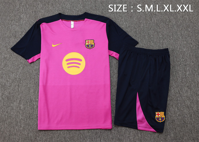 Barcelona Training Short Sleeve Suit 25/26