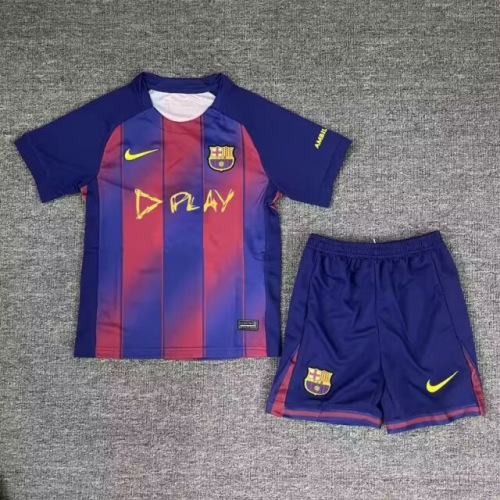 Barcelona x Ed Sheeran Home Kids Suit 25/26