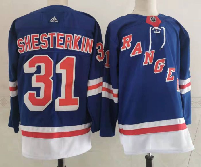 New York Rangers 25th Anniversary Collection Jersey Blue NO.31 SHESTERKIN