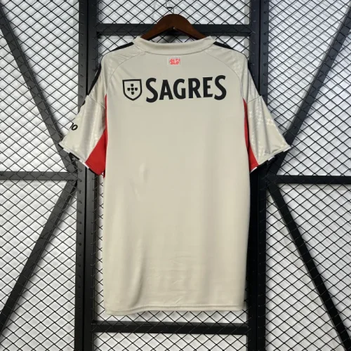 SL Benfica Beige Away Man Jersey 25/26