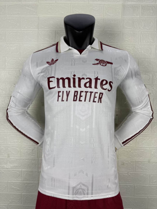 Arsenal Third Man Player Long Sleeve Jersey 25/26