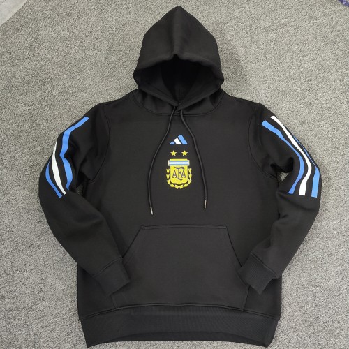 Argentina Football Fleece Lined Hoodie （Multiple colors）