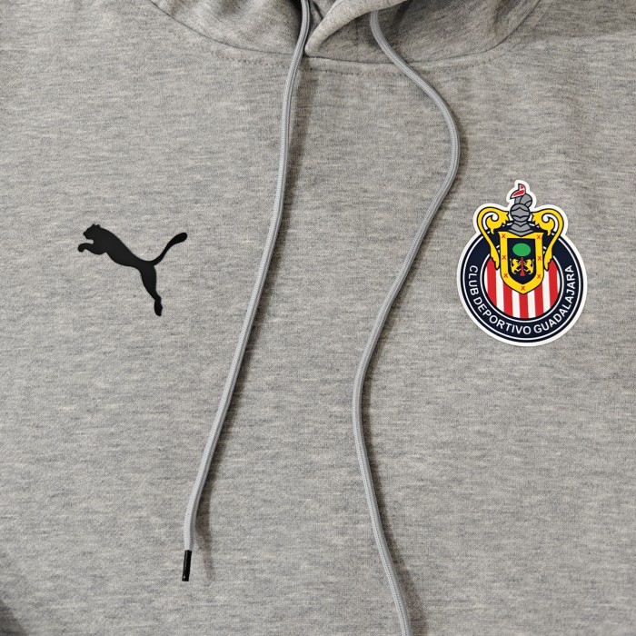 Guadalajara (Chivas) Player fleece-lined Hoodie （Multiple colors）