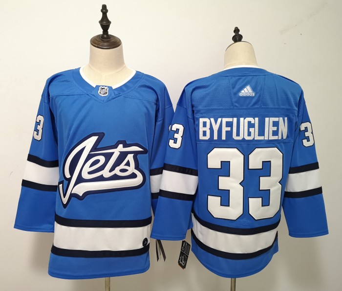 Winnipeg Jets Reverse Retro Jersey Blue NO.33 BYFUGLIEN