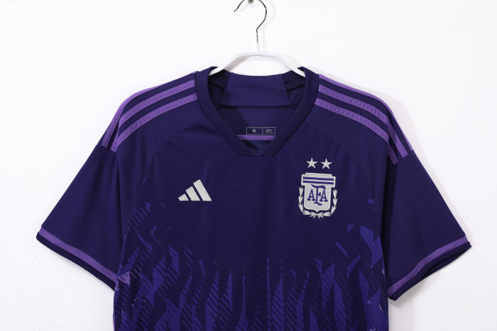 【2 Stars】Argentina Away Man Jersey 2022