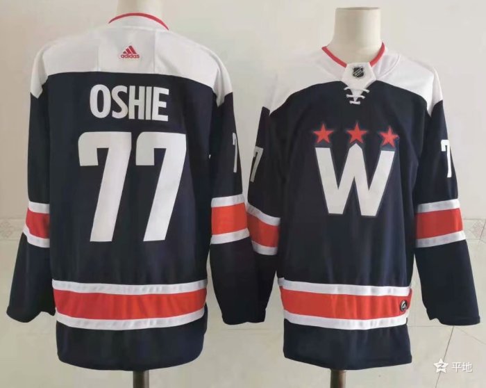 Washington Capitals Alternate Jersey Navy NO.77 OSHIE