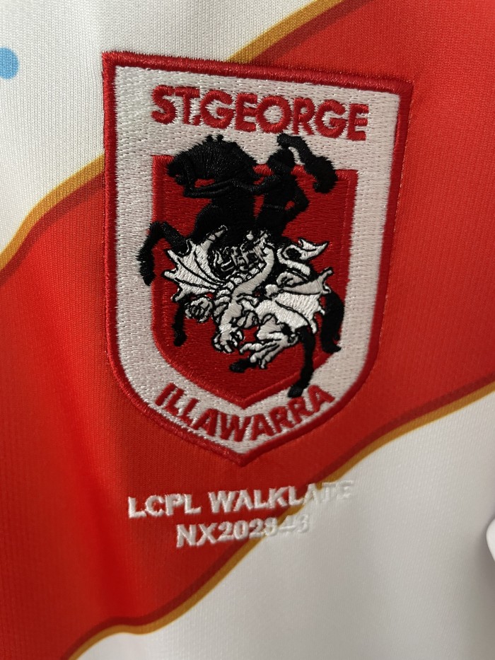 2025 St George Illawarra Dragons Anzac Rugby Jersey