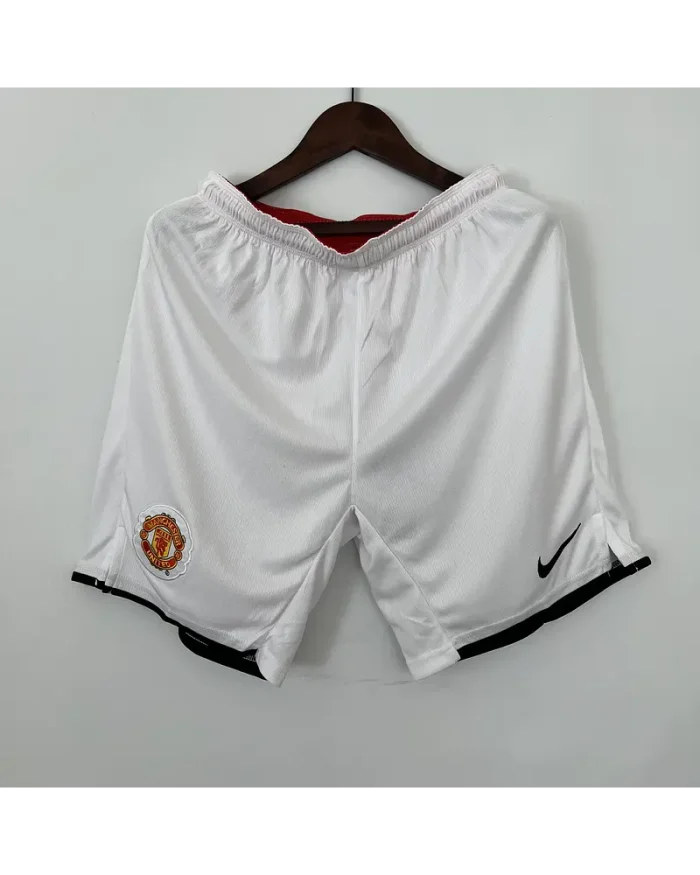 Manchester United Home Retro Shorts 07/08