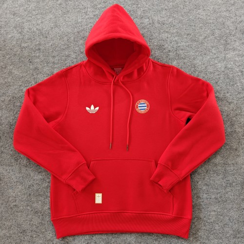 Bayern Munich Player fleece-lined Hoodie （Multiple colors）