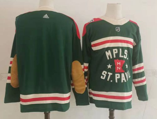 Minnesota Wild 2022 NHL Winter Classic Jersey Green NO Number