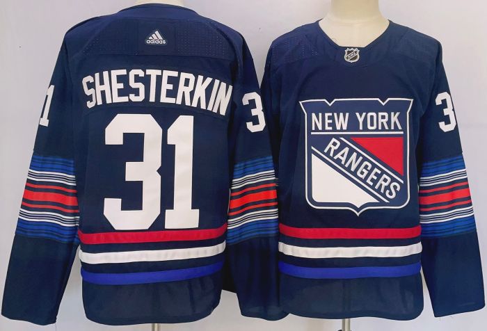 New York Rangers Alternate Jersey Navy 23/24 NO.31 SHESTERKIN