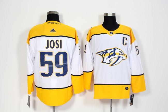 Nashville Predators Home Jersey White NO.59 JOSI