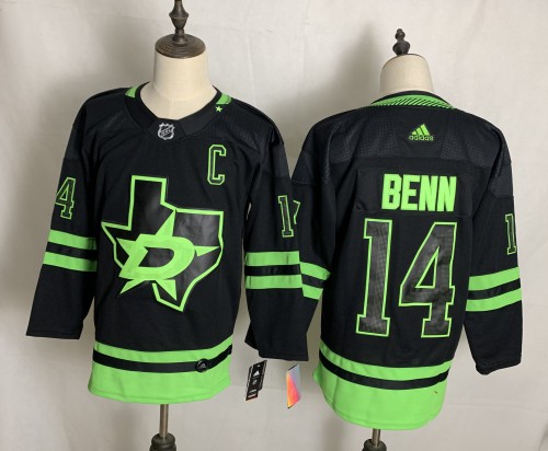 Dallas Stars Alternate Jersey Black 20/21 NO.14 BENN