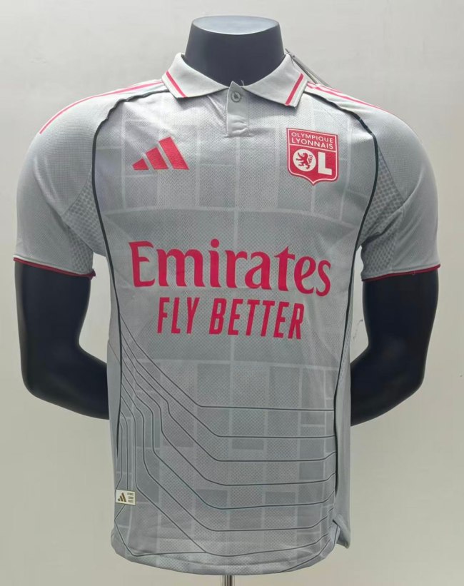 Lyon Third Men Player Jersey 25/26