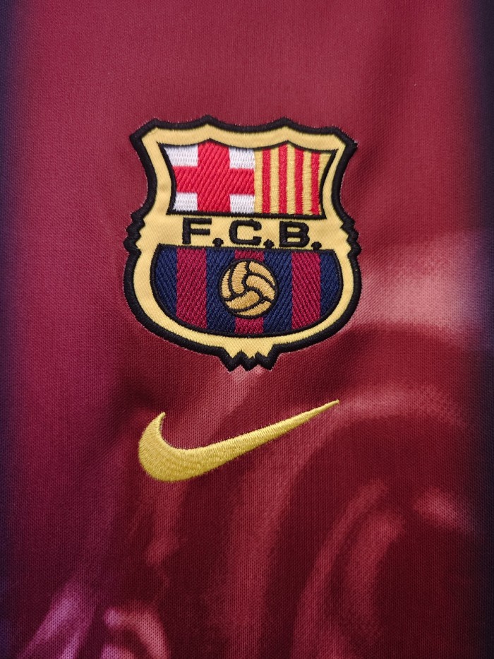 Barcelona x Travis Scott Home Retro Skeleton Jersey