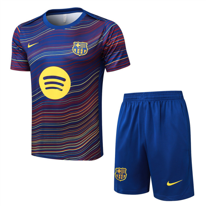 Barcelona Training Short Sleeve Suit 25/26