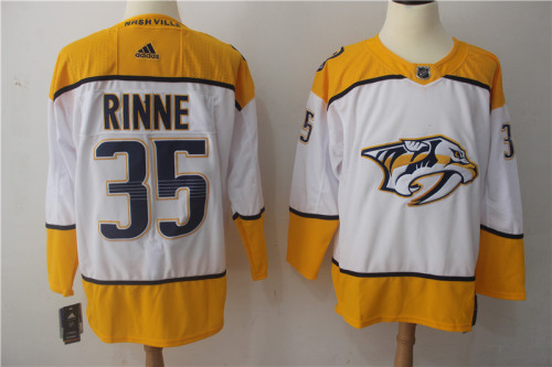 Nashville Predators Home Jersey White NO.35 RINNE