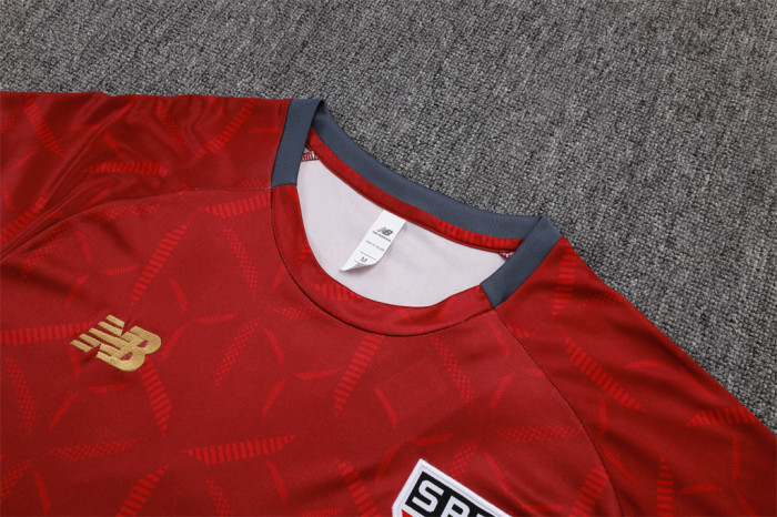 Sao paulo Training Short Sleeve Suit 25/26