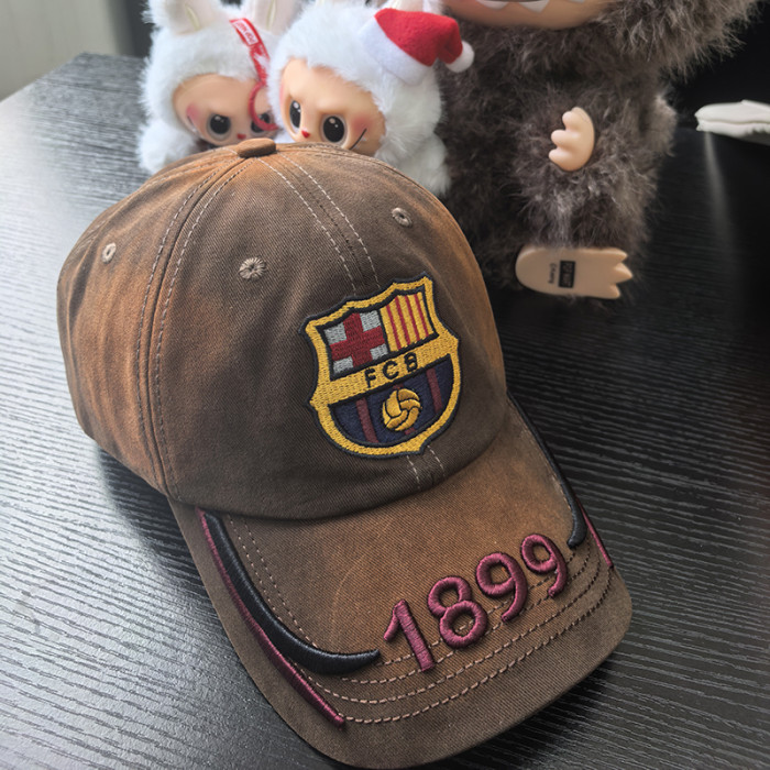 Travis Scott x FC Barcelona 1899 Distressed Hat