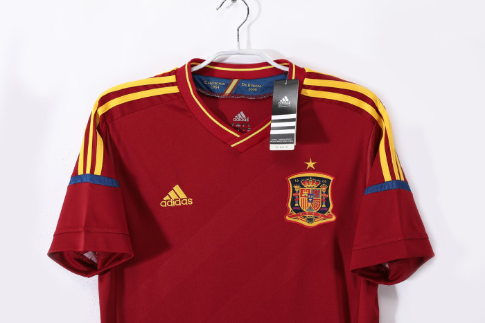 Spain Home Retro Jersey 2012