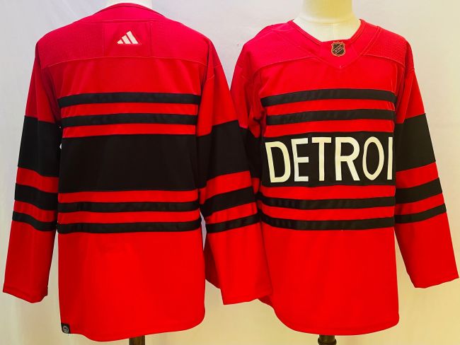 Detroit Red Wings Reverse Retro Replica Jersey Red NO Number
