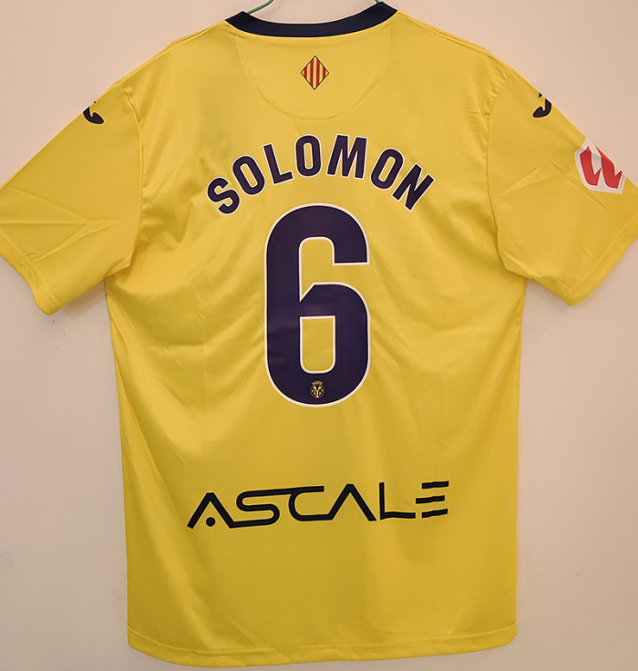 Villarreal Home Man Jersey 25/26